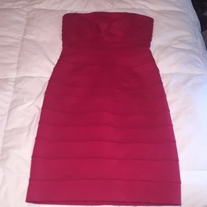 Beautiful BCBG red bandage dress